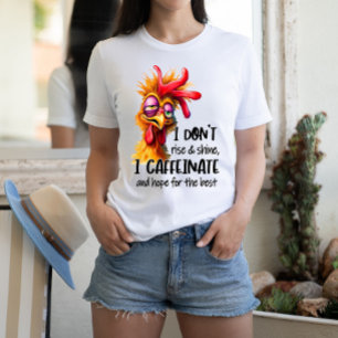 Camiseta Montagem Quirky com Expressão Cômica