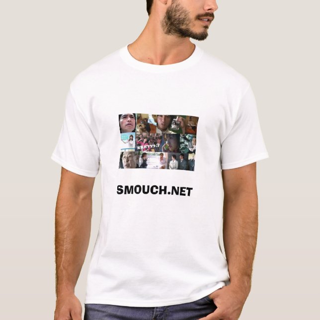 Camiseta montagem, SMOUCH.NET (Frente)