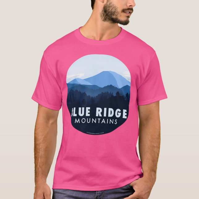 Camiseta Montagens Blue Ridge Ativas (Frente)