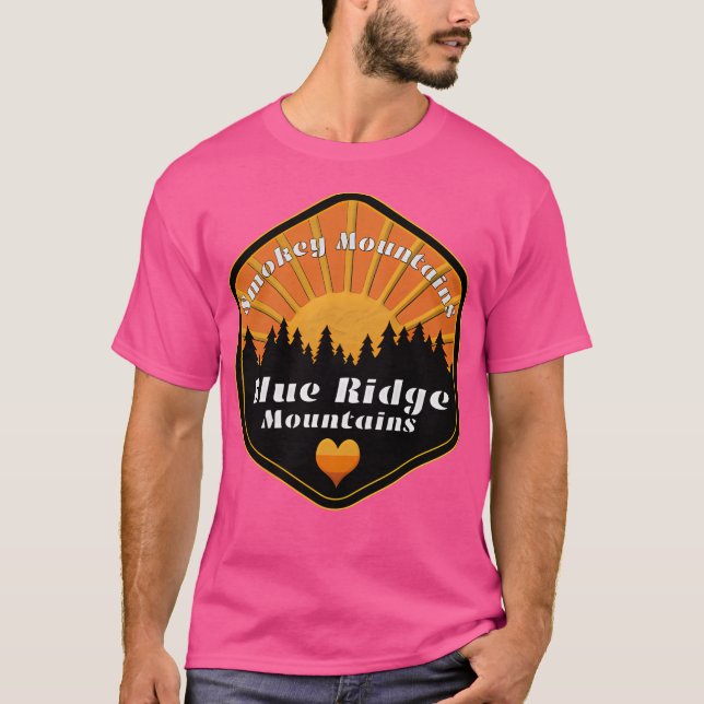 Camiseta Montagens Blue Ridge Ativas (Frente)