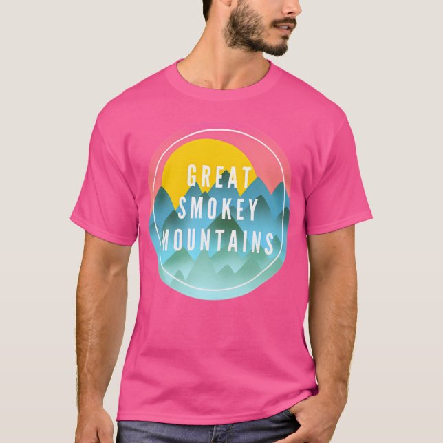 Camiseta Montagens de Fumo do excelente Ativas (Frente)