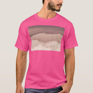 Camiseta Montagens Do enfumaçado Silhuetas Em Ativo Inverso