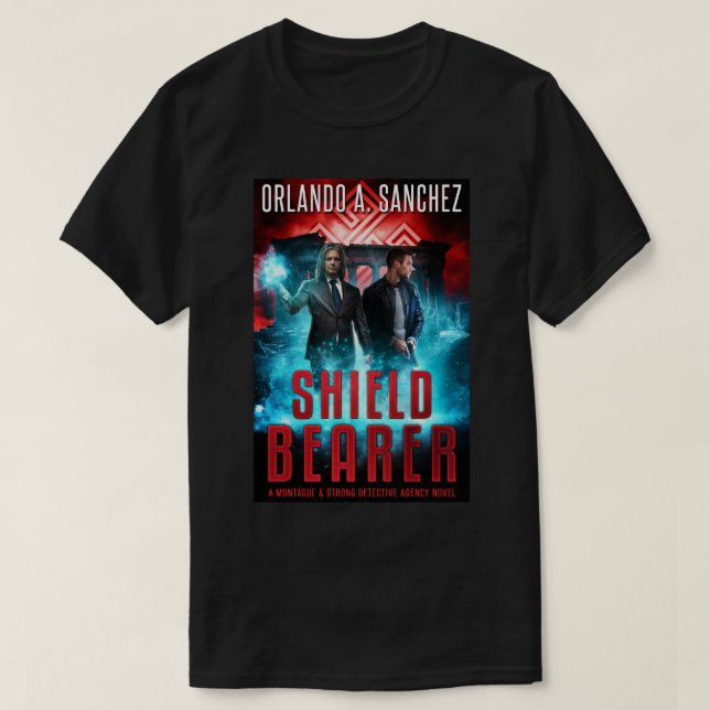 Camiseta Montague & Strong - SHIELDBEARER (Frente do Design)