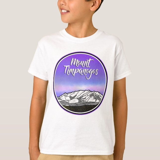 Camiseta MONTAINAS DE Timpanogos (Frente)