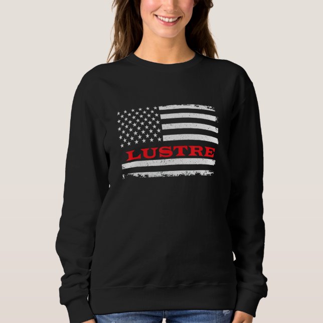 Camiseta Montana American Flag Luster Usa Patriotic Souveni (Frente)
