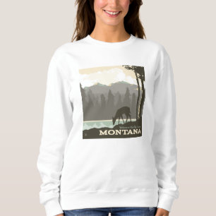 Camiseta Montana Bem-vindo ao Big Sky Country
