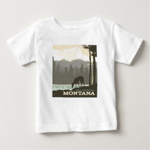 Camiseta Montana Bem-vindo ao Big Sky Country