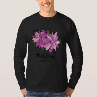 Camiseta Montana Bitterroot Flower