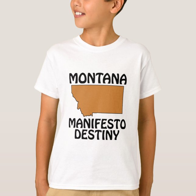 Camiseta Montana - Destino Manifesto (Frente)