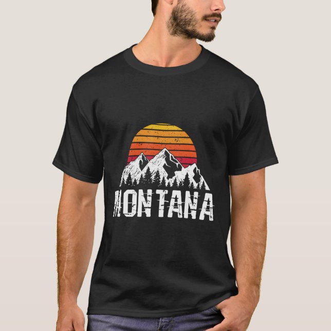 Camiseta Montana Distressed (Frente)