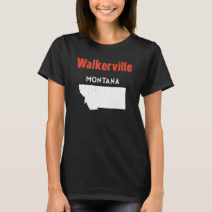 Camiseta Montana EUA Estado América Viagem Montanan Walkerv
