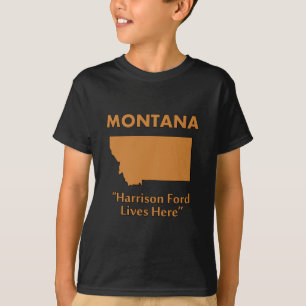 Camiseta Montana - Harrison Ford Vive Aqui