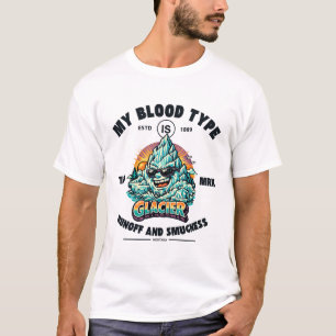 Camiseta Montana: meu tipo sanguíneo é geleira