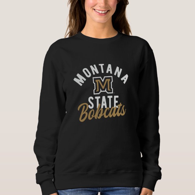 Camiseta Montana State University Bobcats Classic Script (Frente)
