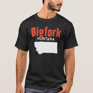 Camiseta Montana Usa State America Travel Montanan Bigfork