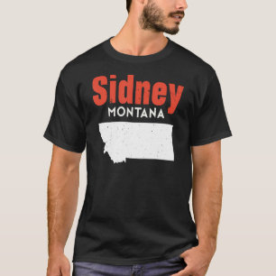 Camiseta Montana Usa State America Viagem Montanan Sidney