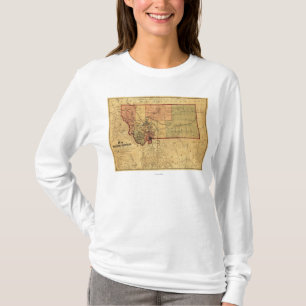 Camiseta MontanaPanoramic MapMontana