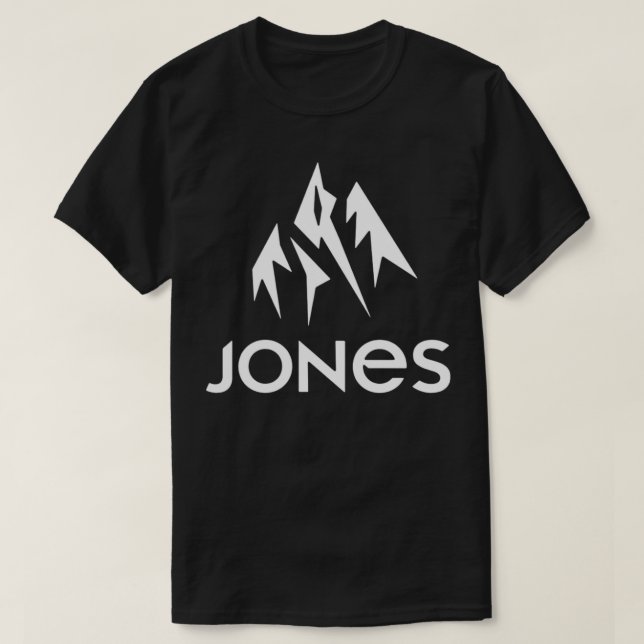 Camiseta Montanha Alta - Snowboard Jones (Frente do Design)