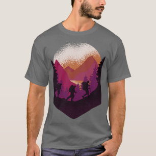 Camiseta Montanha Ama Escalando Design Alpinista
