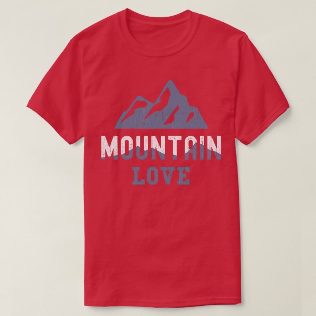 Camiseta Montanha Amor Subindo Bouldering 2 (Frente do Design)