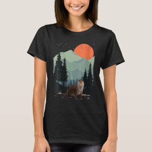 Camiseta Montanha - Aventura - Mar de Pinheiros Sunset