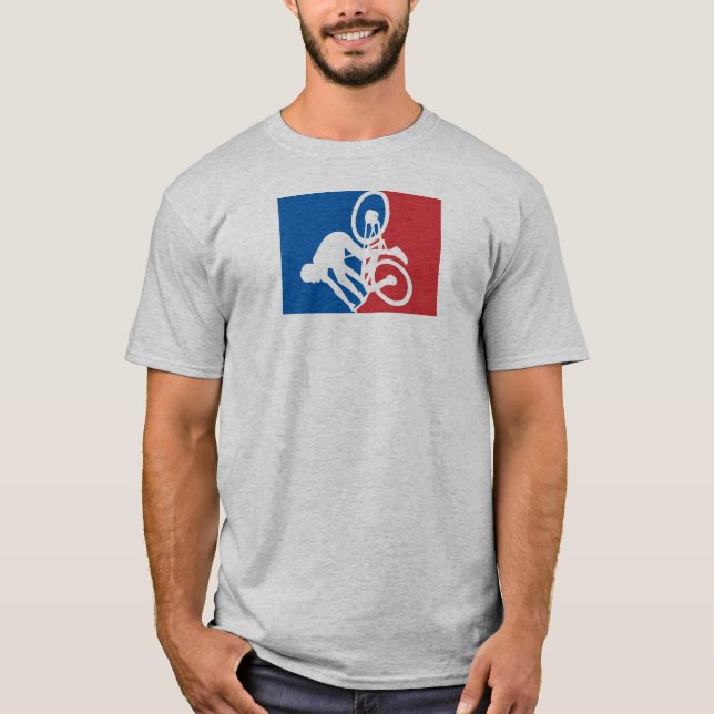 Camiseta Montanha - Bicicleta - Acidente em todas as estrel (Frente)