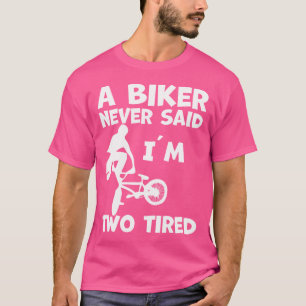 Camiseta Montanha Bicicleta Ciclografando Cavaleiro Bmx