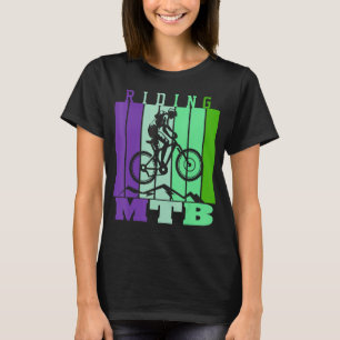 Camiseta Montanha - Bicicleta Nunca Se Torna Mais Fácil De 