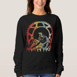 Camiseta Montanha - Bifurcação - Bicicleta de Bicicleta Vin