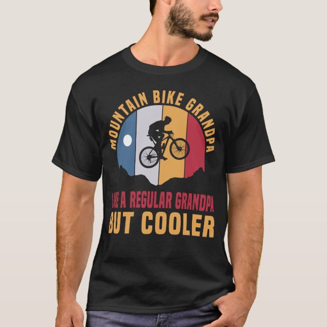 Camiseta Montanha - bike vovô Mountain Biking Enduro MBT (Frente)