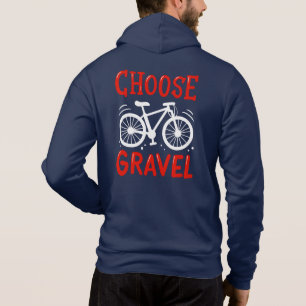 Camiseta Montanha Biking Escolhe Gag de Ciclo Gravel