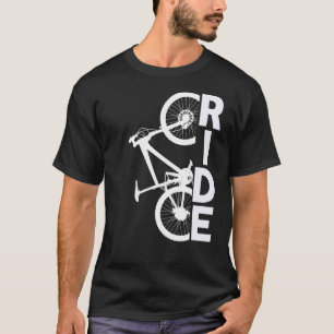Camiseta Montanha Biking para Homens Dirige Gráfico Vertica