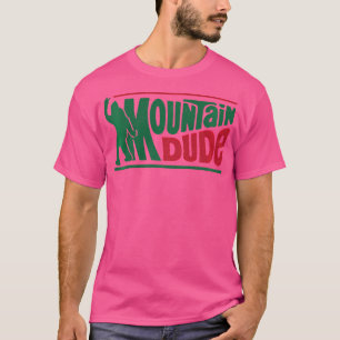 Camiseta Montanha Cara Engraçado Pé-Grande Sasquatch Presen