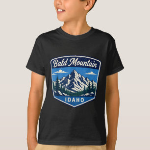 Camiseta Montanha careca idaho montanha caminhada ao ar liv