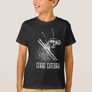Camiseta Montanha Cerro Catedral Argentina Esqui Alpino