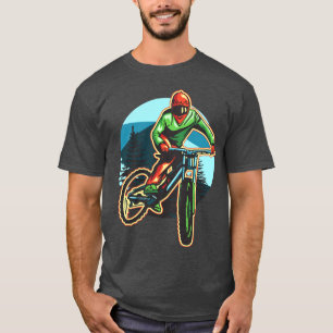 Camiseta Montanha Colorida