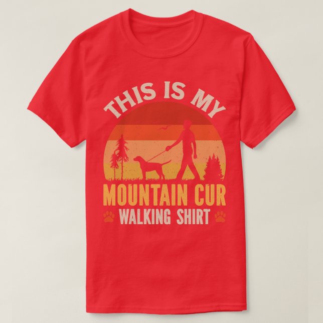 Camiseta Montanha Cur Walking (Frente do Design)