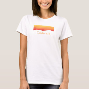 Camiseta Montanha da Califórnia Sunset ao ar livre