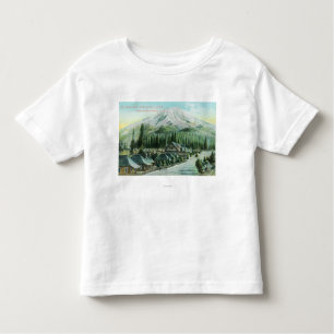 Camiseta Montanha da estrada de ferro pacífica do sul