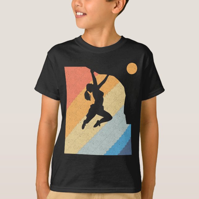 Camiseta Montanha da Rapariga do Clima (Frente)