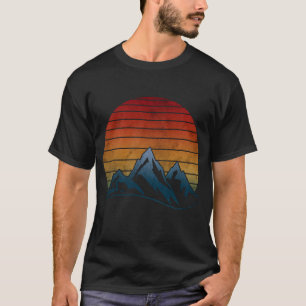 CAMISETA MONTANHA DA VINTAGEM SUNSET