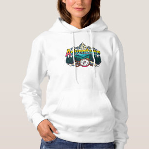 Camiseta Montanha de Aventura – Design de Natureza de Camin