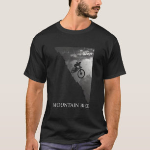 Camiseta Montanha De Bike Mtb Natureza Montagens De Onda Re
