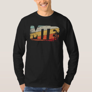 Camiseta Montanha De Bike Mtb Natureza Montagens De Onda Re