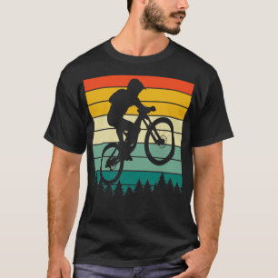 Camiseta Montanha de Bike Retro Vintage Biker BM