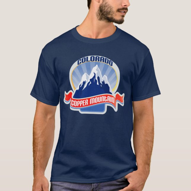 Camiseta Montanha de cobre Colorado (Frente)