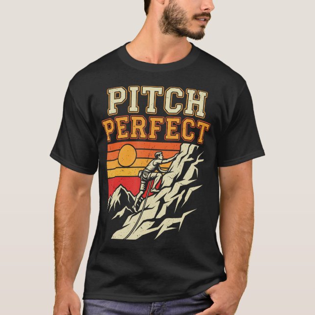 Camiseta Montanha de Escalada Perfeita (Frente)