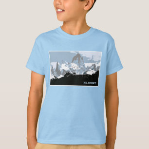 Camiseta Montanha de Fitzroy da montagem, Patagonia,