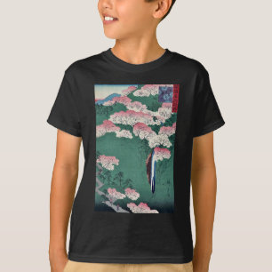 Camiseta Montanha de Yoshino por Utagawa, Hiroshige