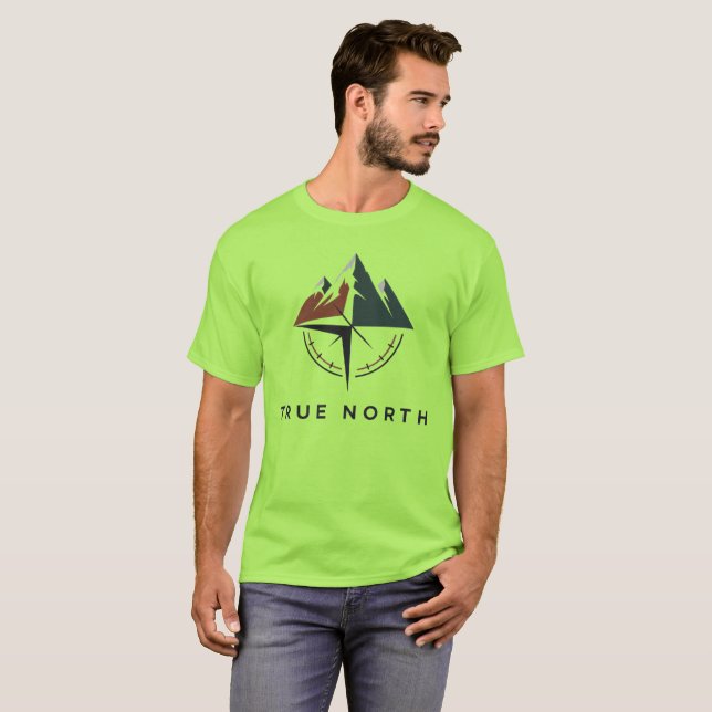 Camiseta Montanha do Verdadeiro Norte (Frente Completa)